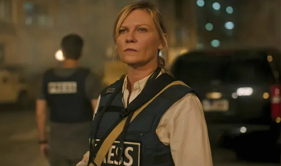 Kirsten Dunst interpreta uma fotógrafa veterana de renome em "Guerra Civil"
