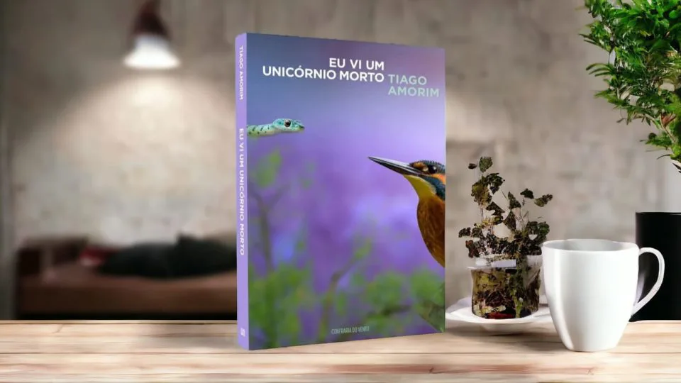 Capa do primeiro livro de contos de Tiago Amorim