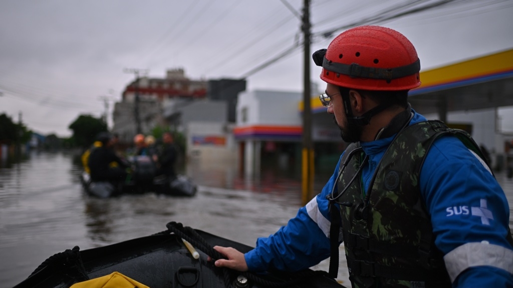 Enchentes no RS