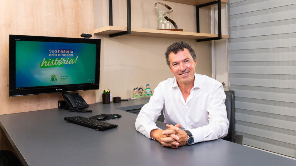 O fundador e diretor da JBA Imóveis, Ilso Gonçalves JBA