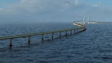 Consórcio diz que obras físicas da maior ponte sobre lâmina d´água da América Latina terão início no começo de 2025.