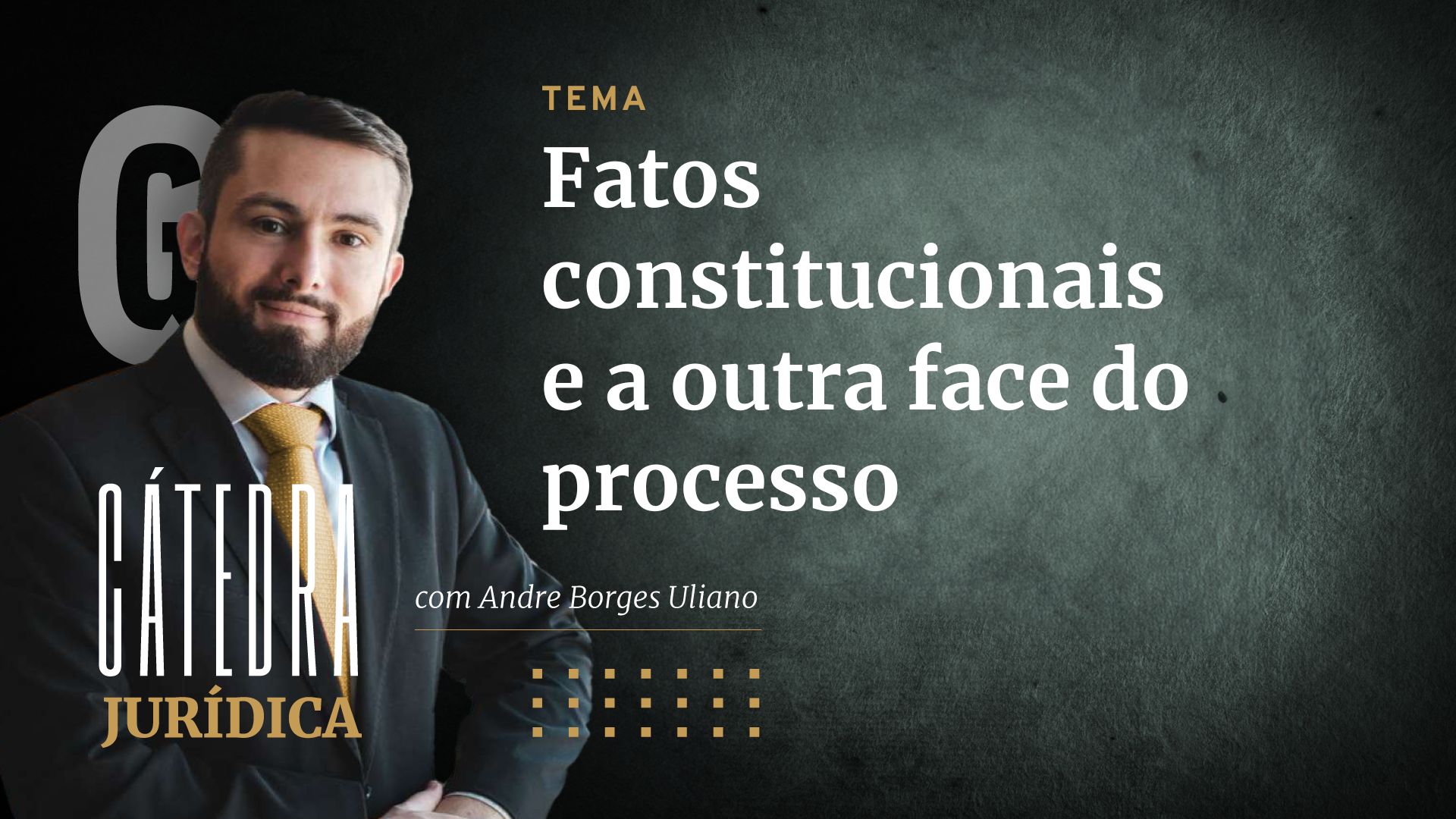 O programa Cátedra Jurídica apresenta a nova obra do constitucionalista Luiz Guilherme Marinoni.