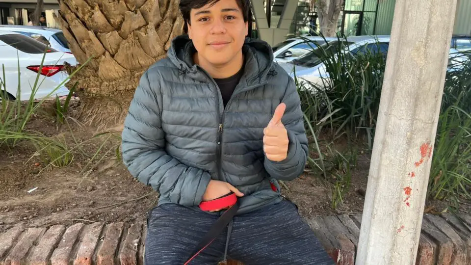 Lautaro, 23 anos, funcionário de um banco e estudante de comércio exterior