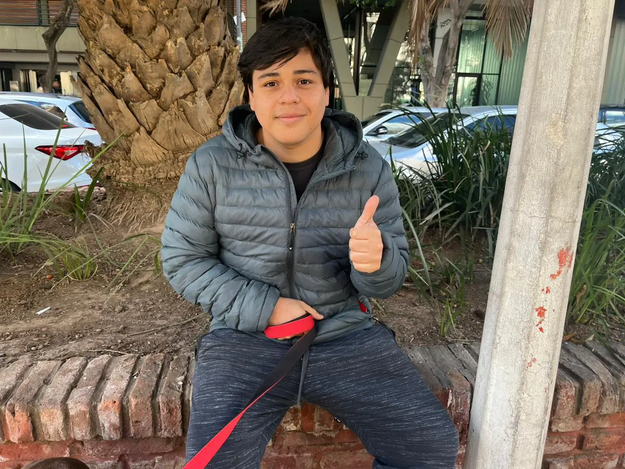 Lautaro, 23 anos, funcionário de um banco e estudante de comércio exterior