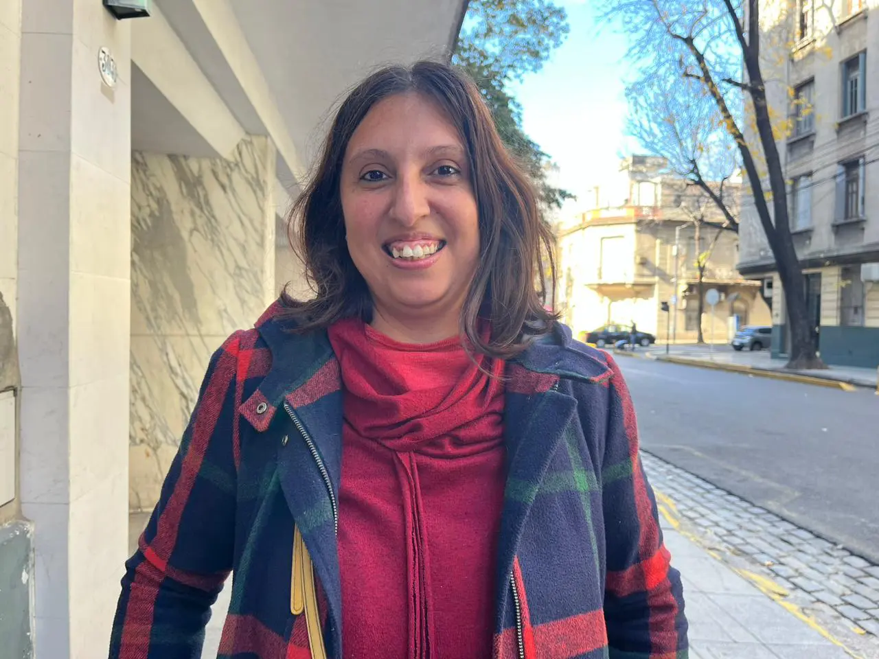 Marcela, 40 anos, funcionária de uma loja de brinquedos