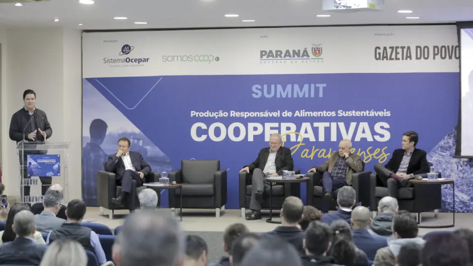 Guto Silva no Summit Produção Responsável de Alimentos Sustentáveis