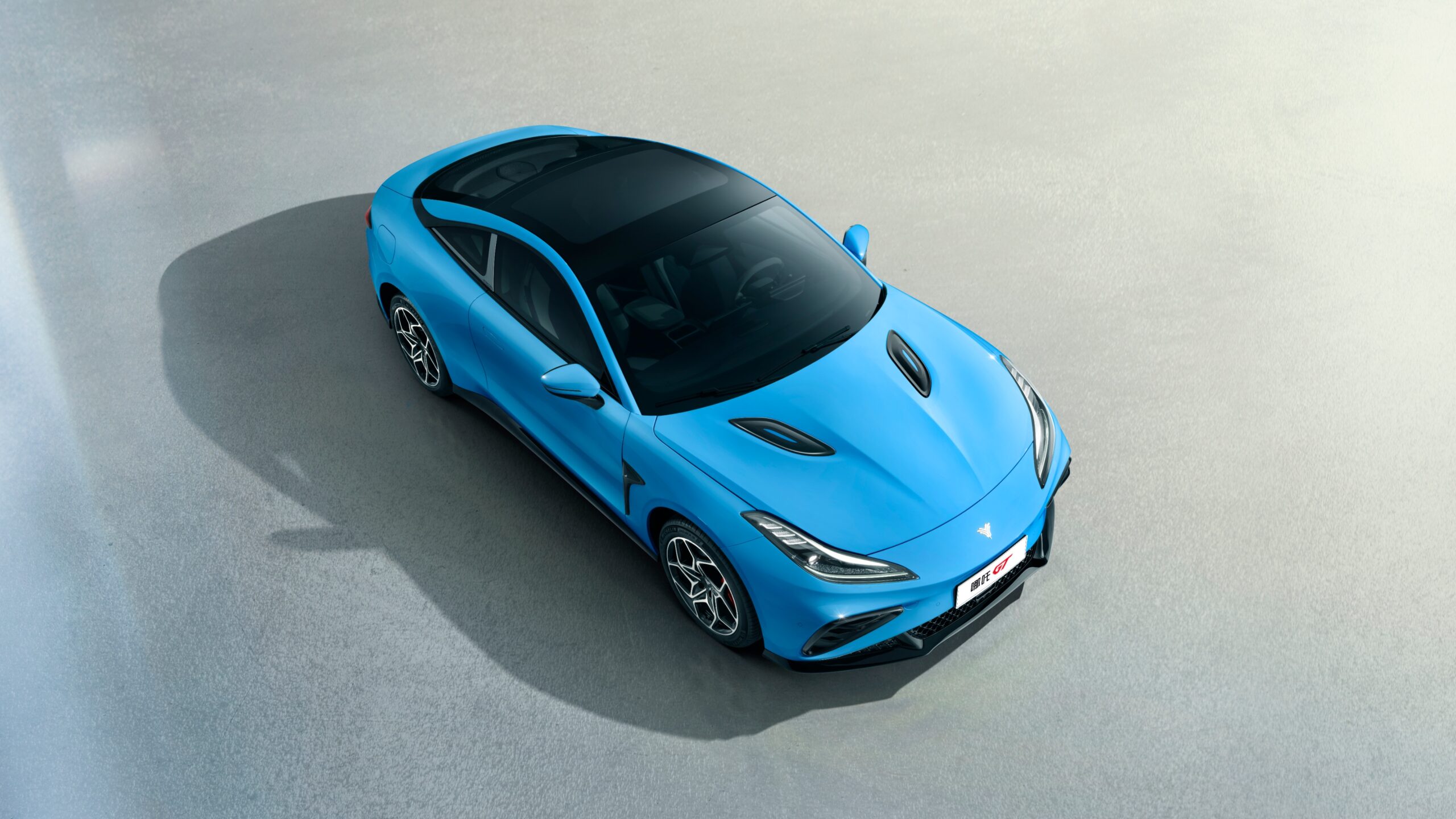 O Neta GT, modelo esportivo da Neta Auto, da China: empresa promete lançar três modelos no Brasil ainda neste ano.