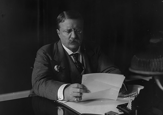 Theodore Roosevelt (1858-1919): uma vida de ação, atividade e exercício.