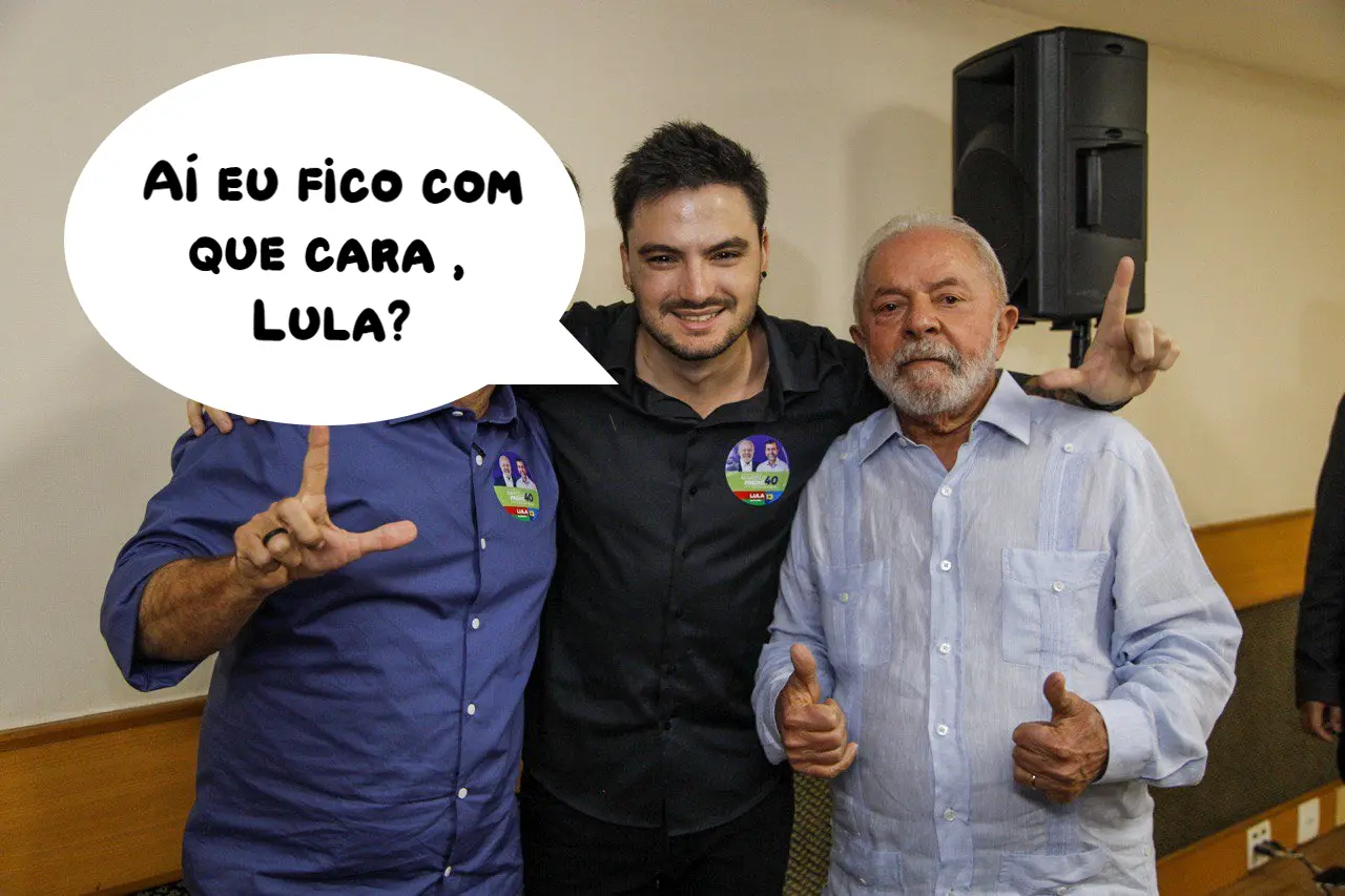 Felipe Neto: "Aí eu fico com que cara, Lula?"