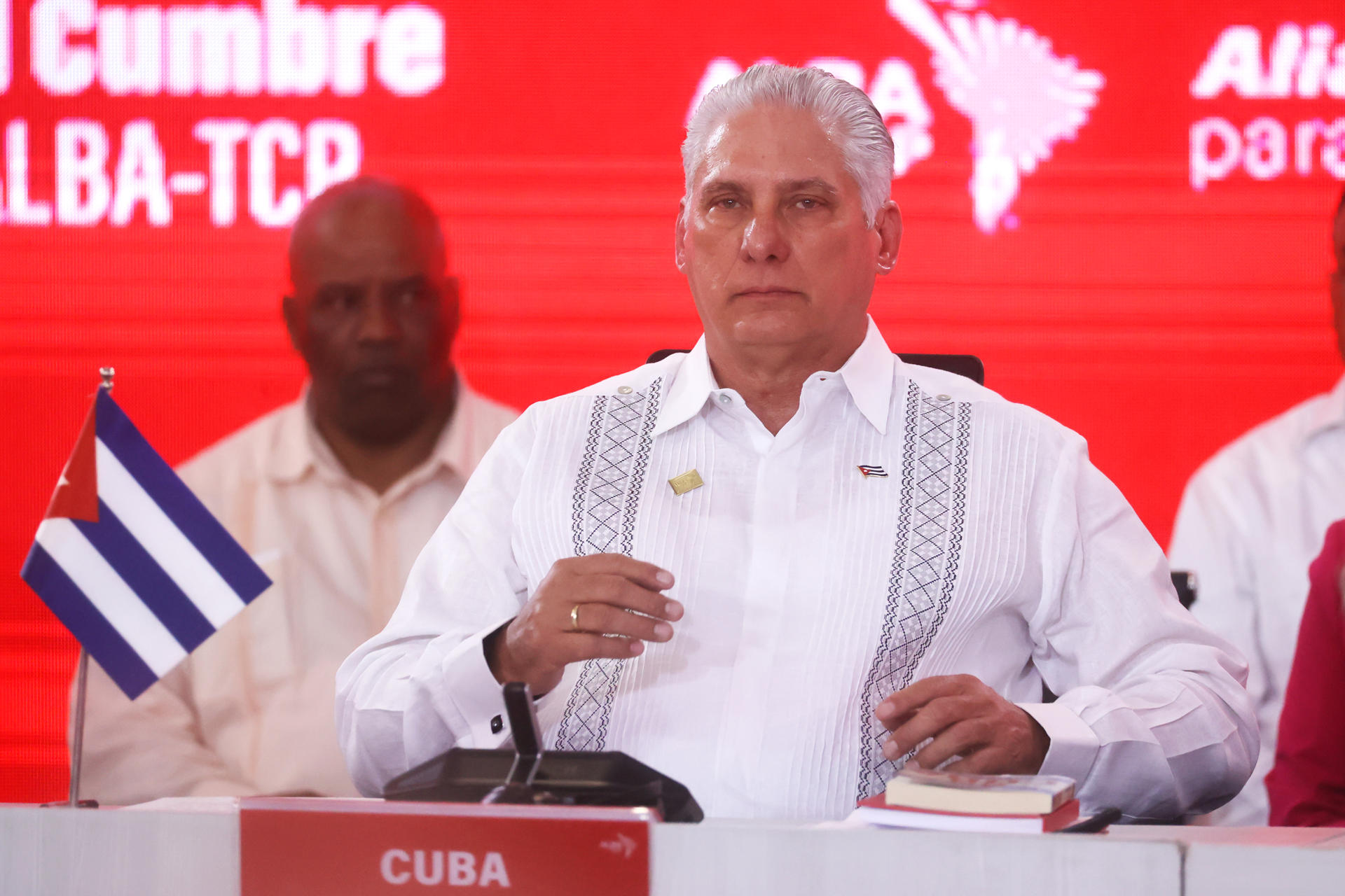 O ditador de Cuba, Miguel Díaz-Canel: regime quer dez anos de prisão para jovem de 22 anos por críticas que ela fez na internet