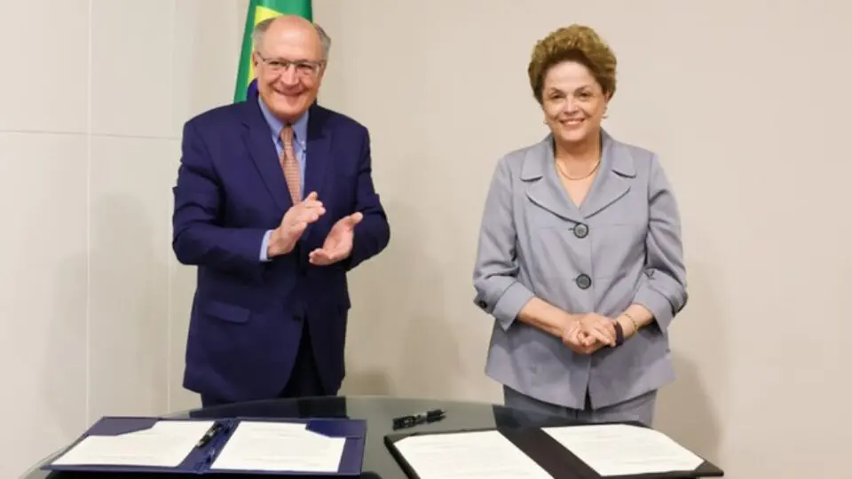 Alckmin e Dilma