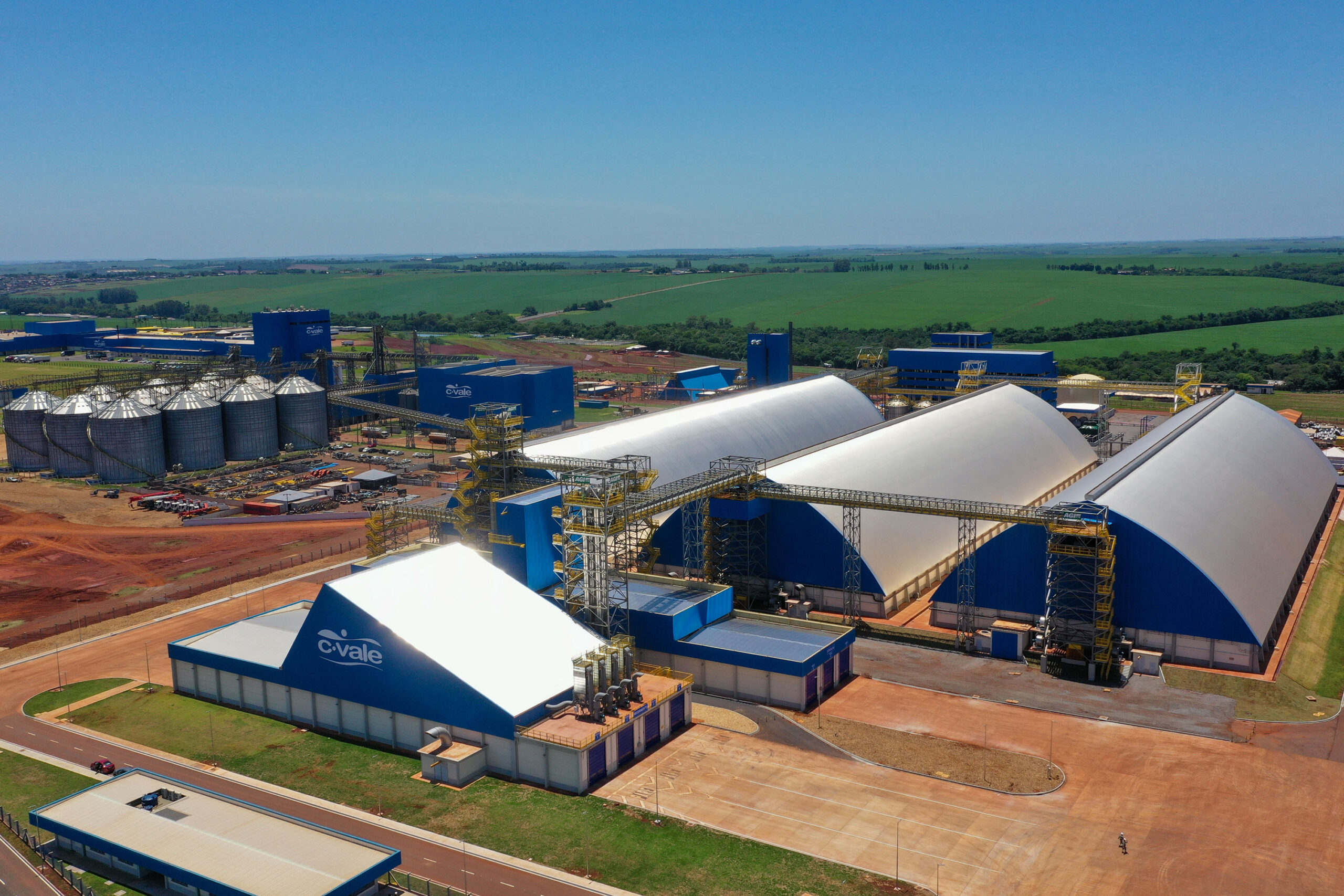 Unidade da cooperativa C.Vale em Palotina.