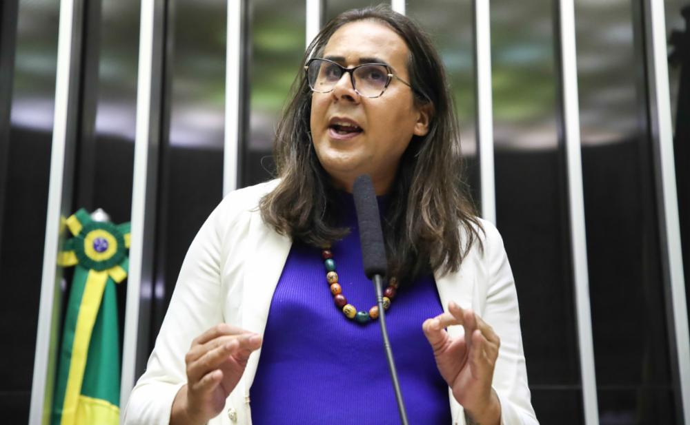Duda Salabert é pré-candidata do PDT à prefeitura de Belo Horizonte nas eleições 2024.