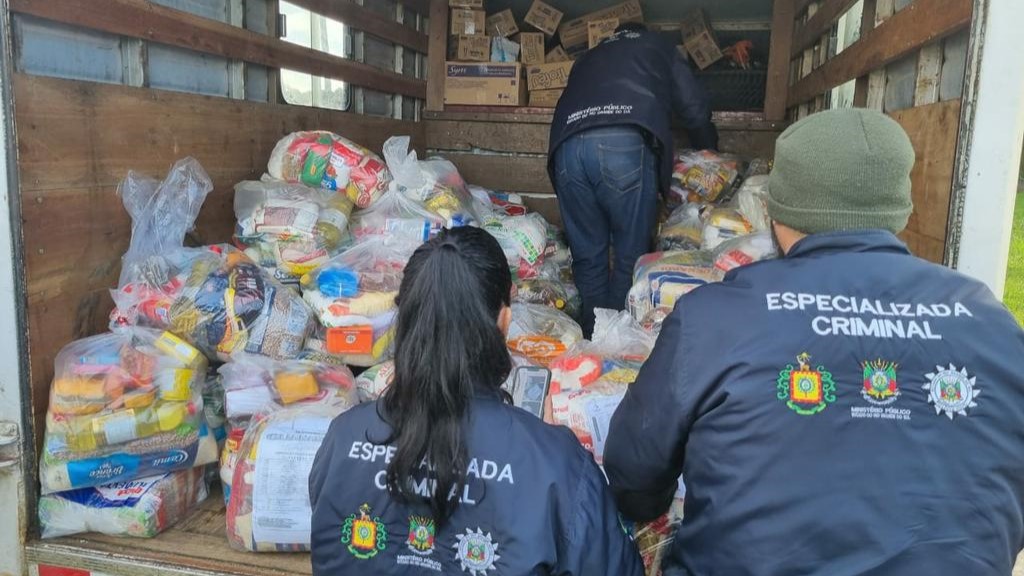 O Ministério Público e a Polícia Civil do RS investigam o desvio de doações