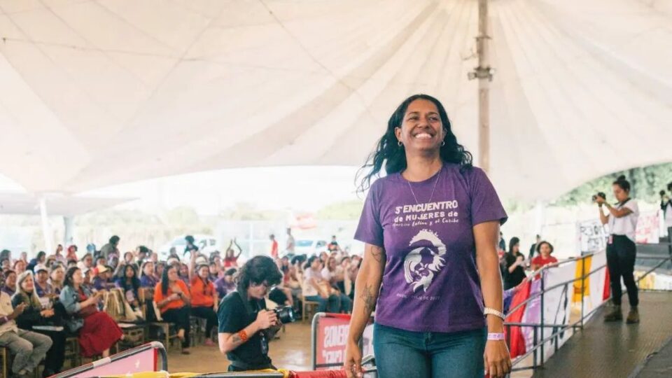 Indira Xavier é militante de movimentos sociais