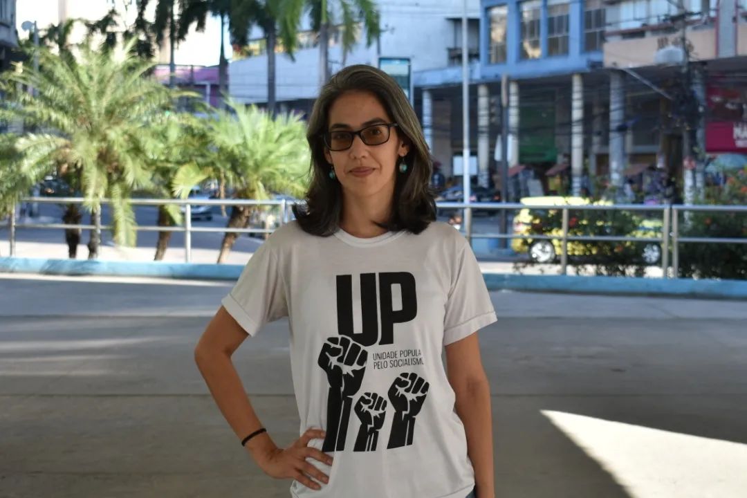 Juliete Pantoja (UP) é pré-candidata à prefeitura do Rio de Janeiro