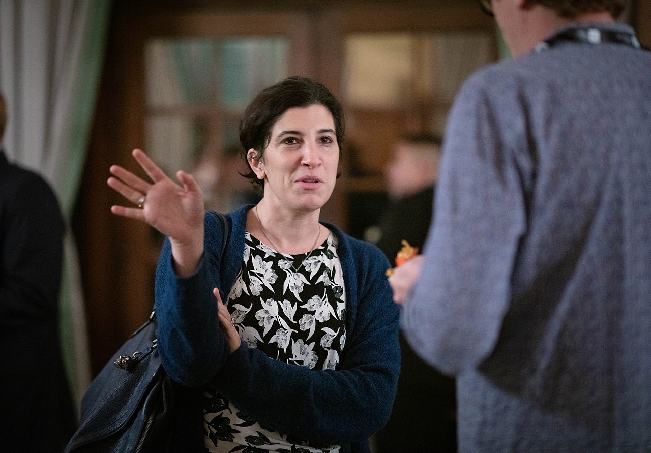 Renée DiResta, diretora de pesquisa do Observatório da Internet de Stanford, fotografada em novembro de 2022.
