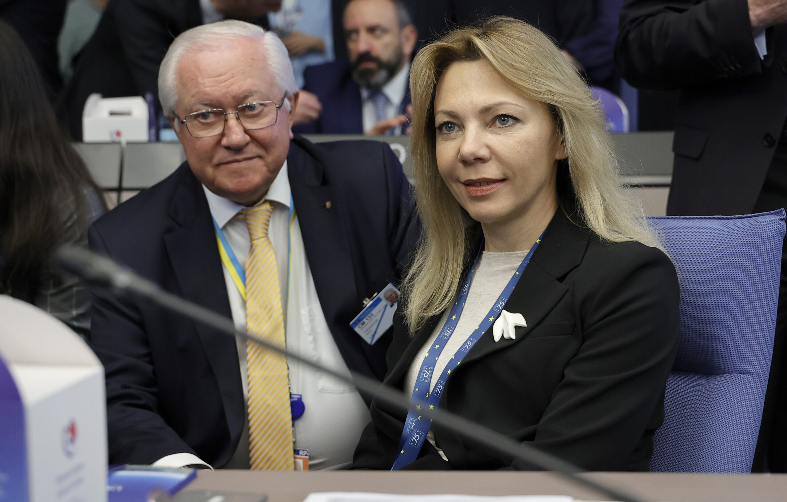 A vice-ministra de Relações Exteriores da Ucrânia, Iryna Borovets