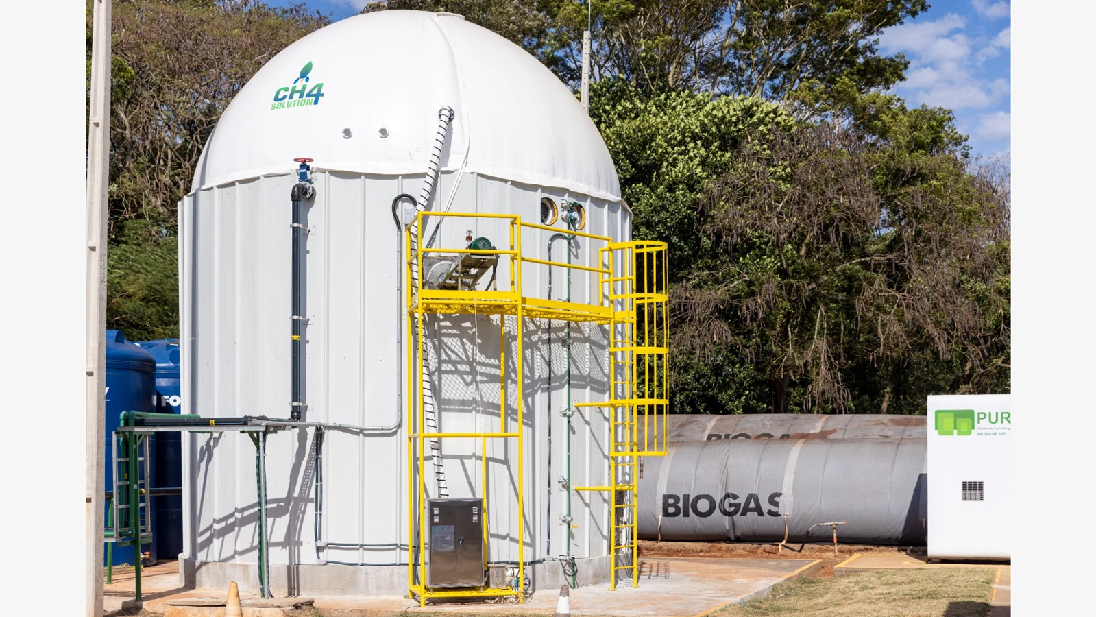 Unidade vai combinar biogás produzido a partir de biodigestão e hidrogênio verde para produção de matéria-prima para combustível sustentável para aviação.