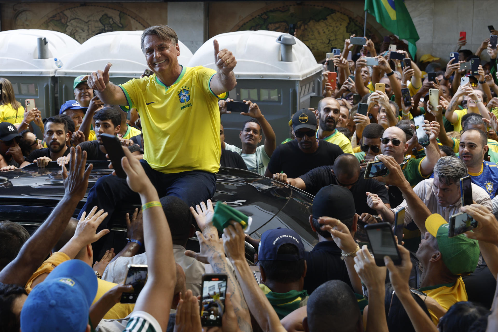 Ex-presidente Jair Bolsonaro (PL) tem investido em viagens até em estados em que perdeu em 2022