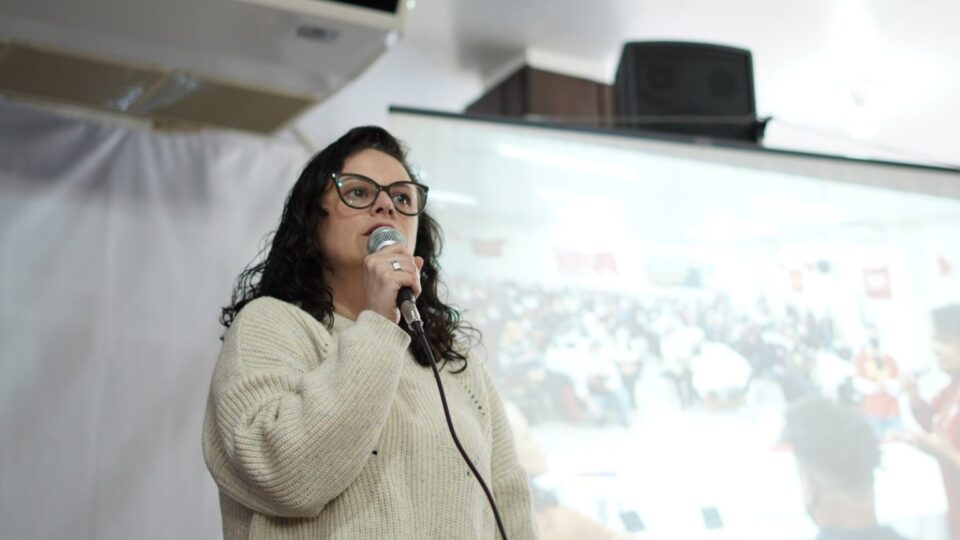 Fabiana Sanguiné foi candidata ao Senado pelo PSTU