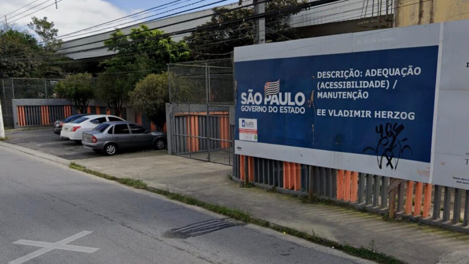 Escola Estadual Vladimir Herzog, localizada no município de São Bernardo do Campo.