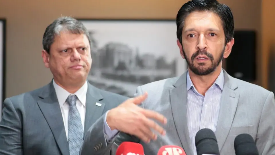 Tarcísio de Freitas (Republicanos) pretende fazer campanha apenas para o prefeito Ricardo Nunes (MDB).