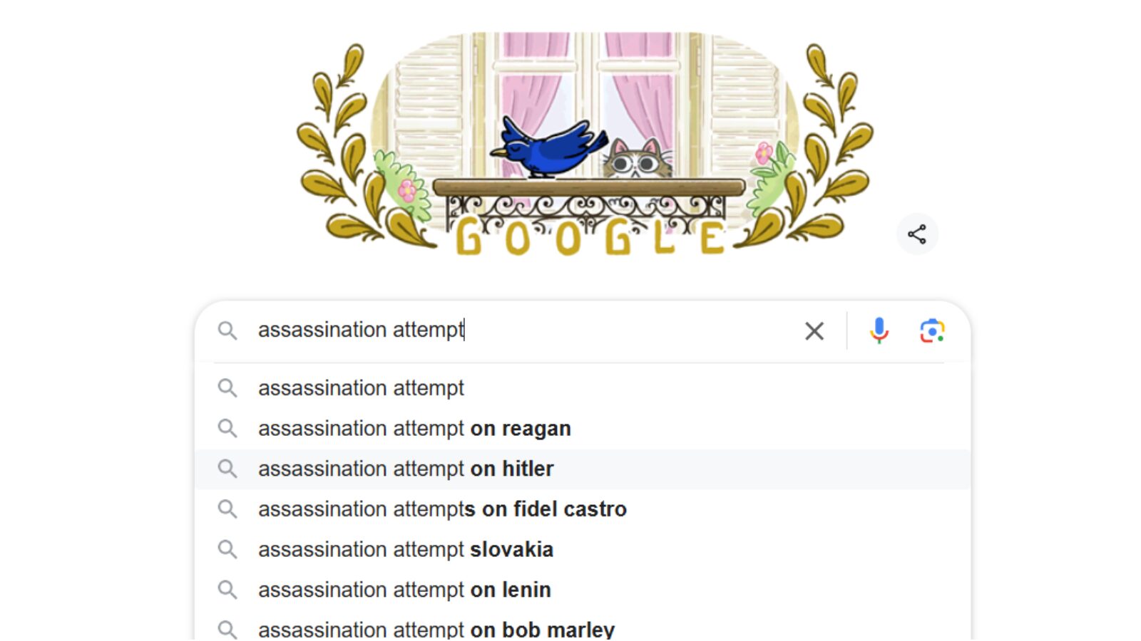 Google não sugere busca sobre tentativa de assassinato de Donald Trump