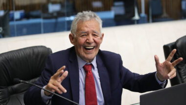 O radialista e ex-deputado estadual Luiz Carlos Martins.