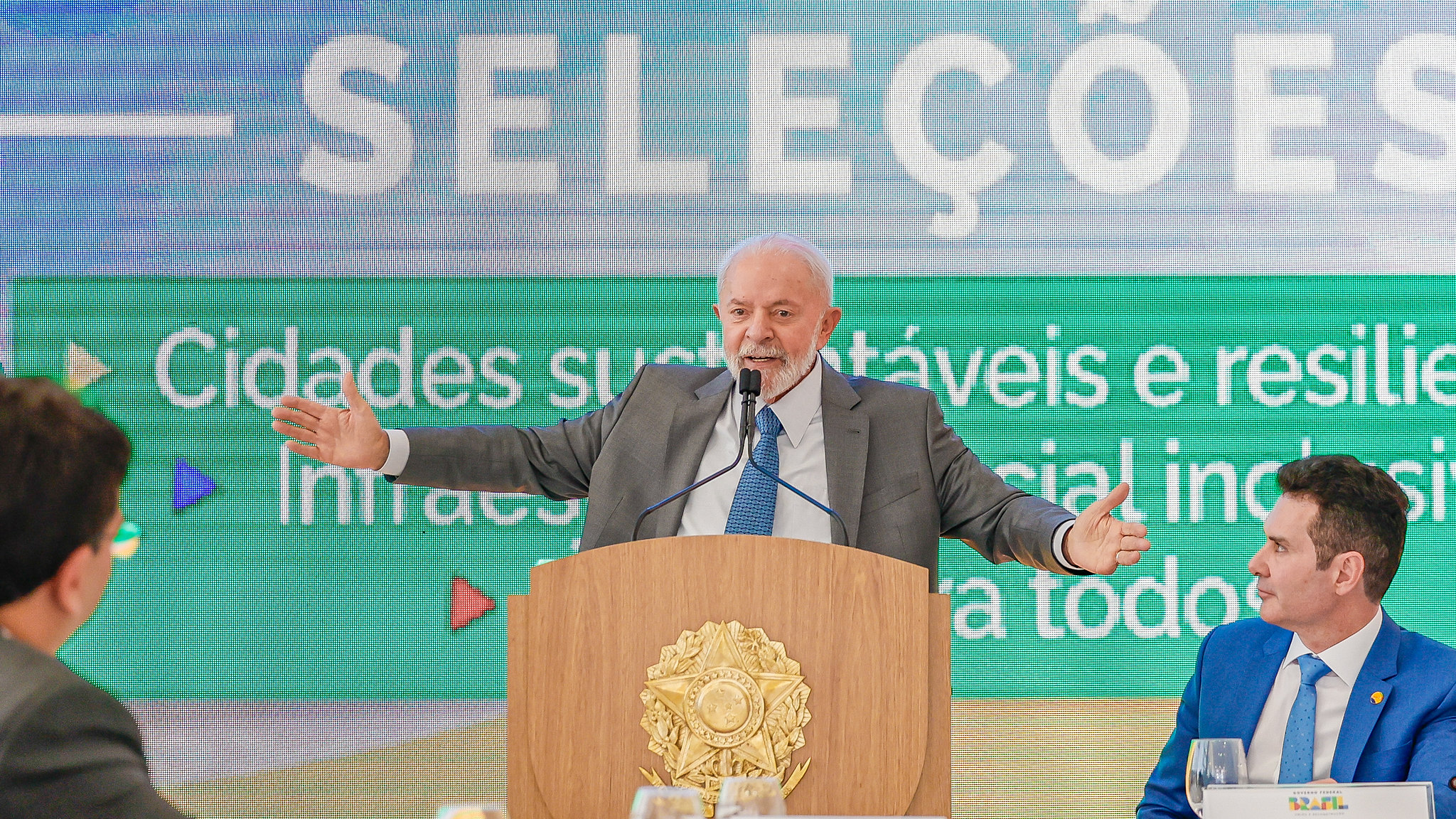 Lula usa dados inflados de ONG para falar sobre redução da fome no Brasil.