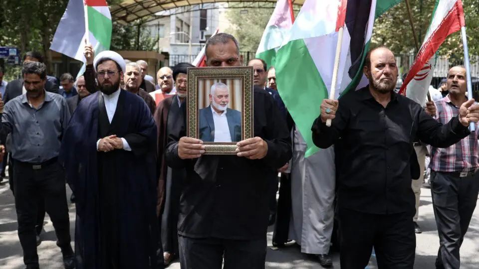 Líder do Hamas, Ismail Haniyeh: retrato