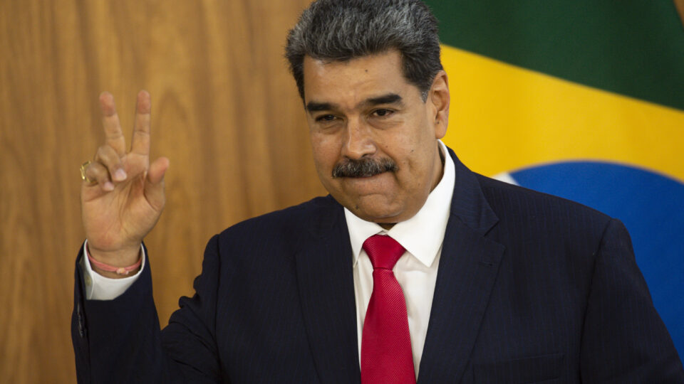 Brasília (DF), 29/05/2023 – O presidente da Venezuela, Nicolás Maduro, durante declaração à imprensa após reunião com o presidente Luiz Inácio Lula da Silva, no Palácio do Planalto. Foto: Marcelo Camargo/Agência Brasil