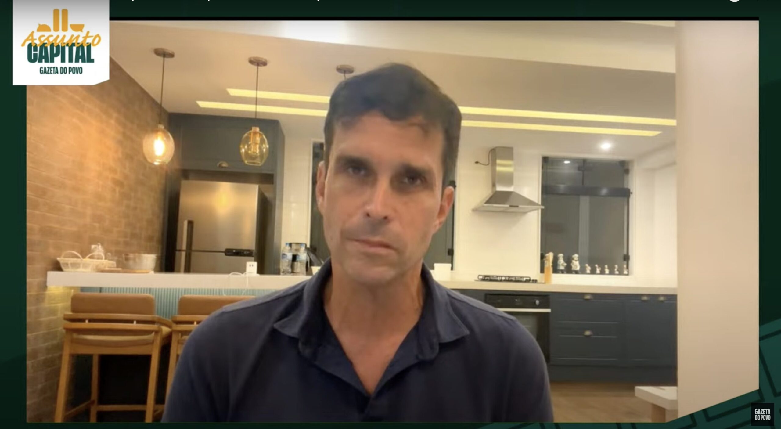 Deputado Luiz Lima (PL-RJ) participa do programa Assunto Capital, da Gazeta do Povo