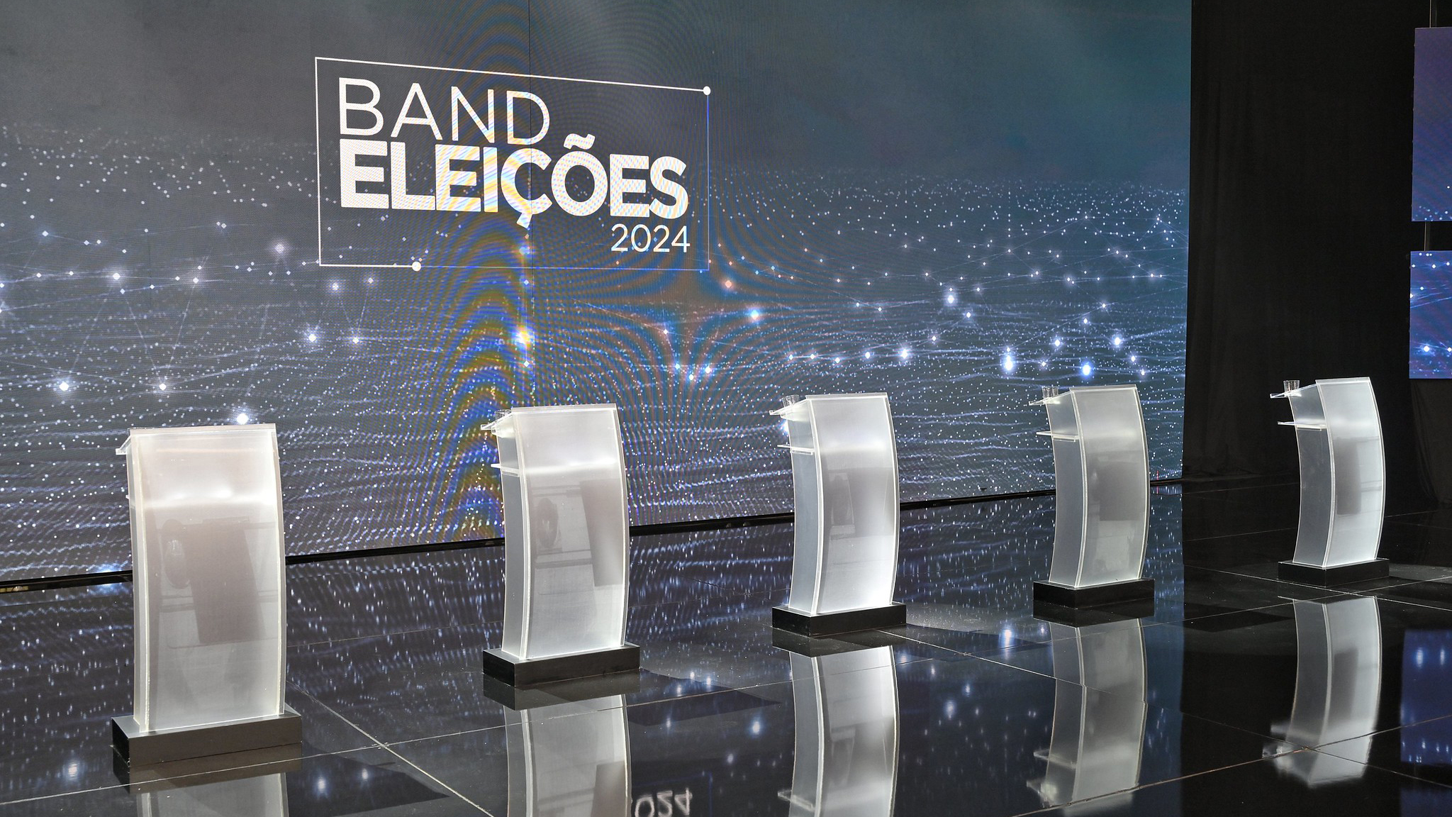 Band realizou primeira rodada de debates para as eleições municipais 2024