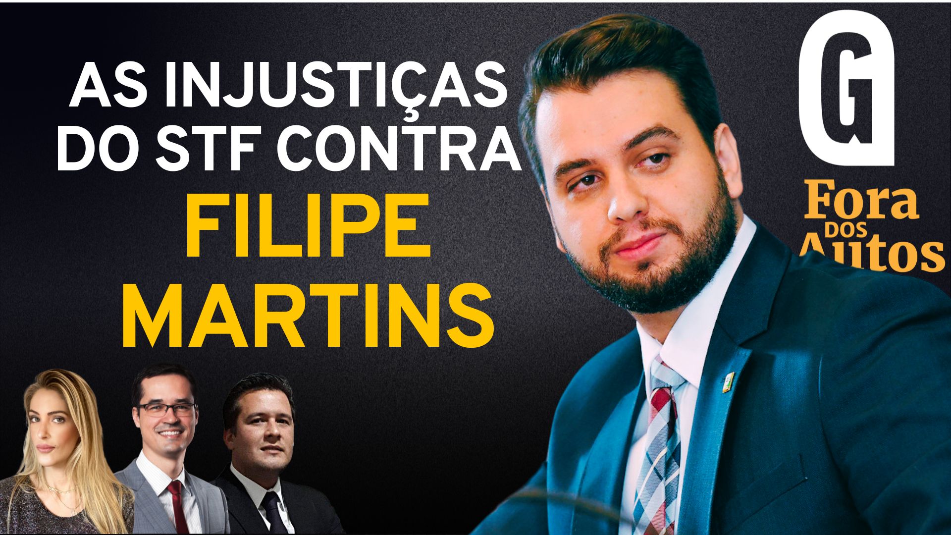 As arbitrariedades do STF contra Filipe Martins.
