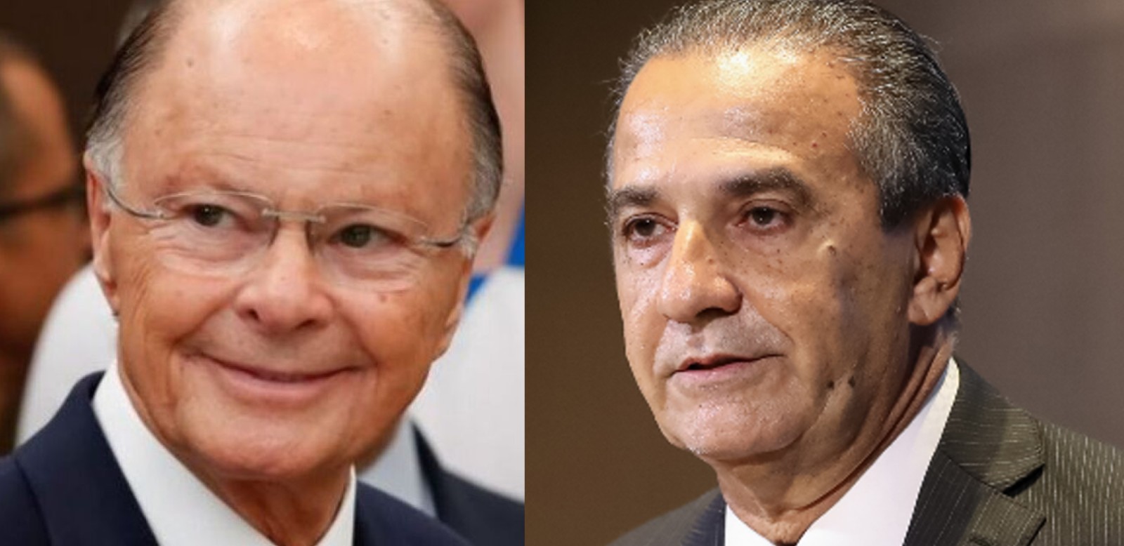 Bispo Edir Macedo (à esquerda) e pastor Silas Malafaia (à direita)