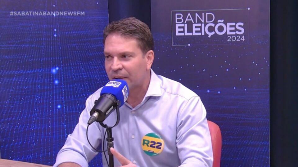 Alexandre Ramagem é candidato à prefeitura do Rio de Janeiro pelo Partido Liberal (PL)