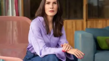 Candidata à prefeitura de São Paulo Marina Helena (Novo).