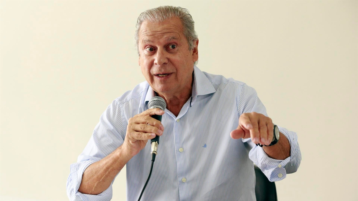 José Dirceu, ex-ministro condenado pelo Mensalão e Lava Jato