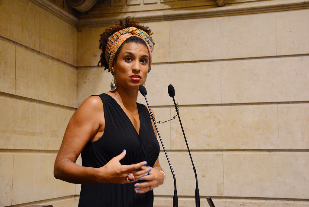 A vereadora do Rio Marielle Franco e o motorista Anderson Gomes foram assassinados em março de 2018