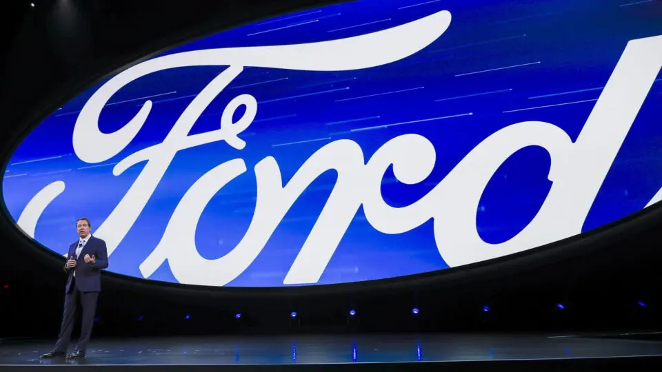 Bill Ford, executivo da Ford Motor Company, durante apresentação dos novos modelos da empresa no North American International Auto Show (NAIAS) realizado em Detroit, Michigan, Estados Unidos, em 8 de janeiro de 2017.