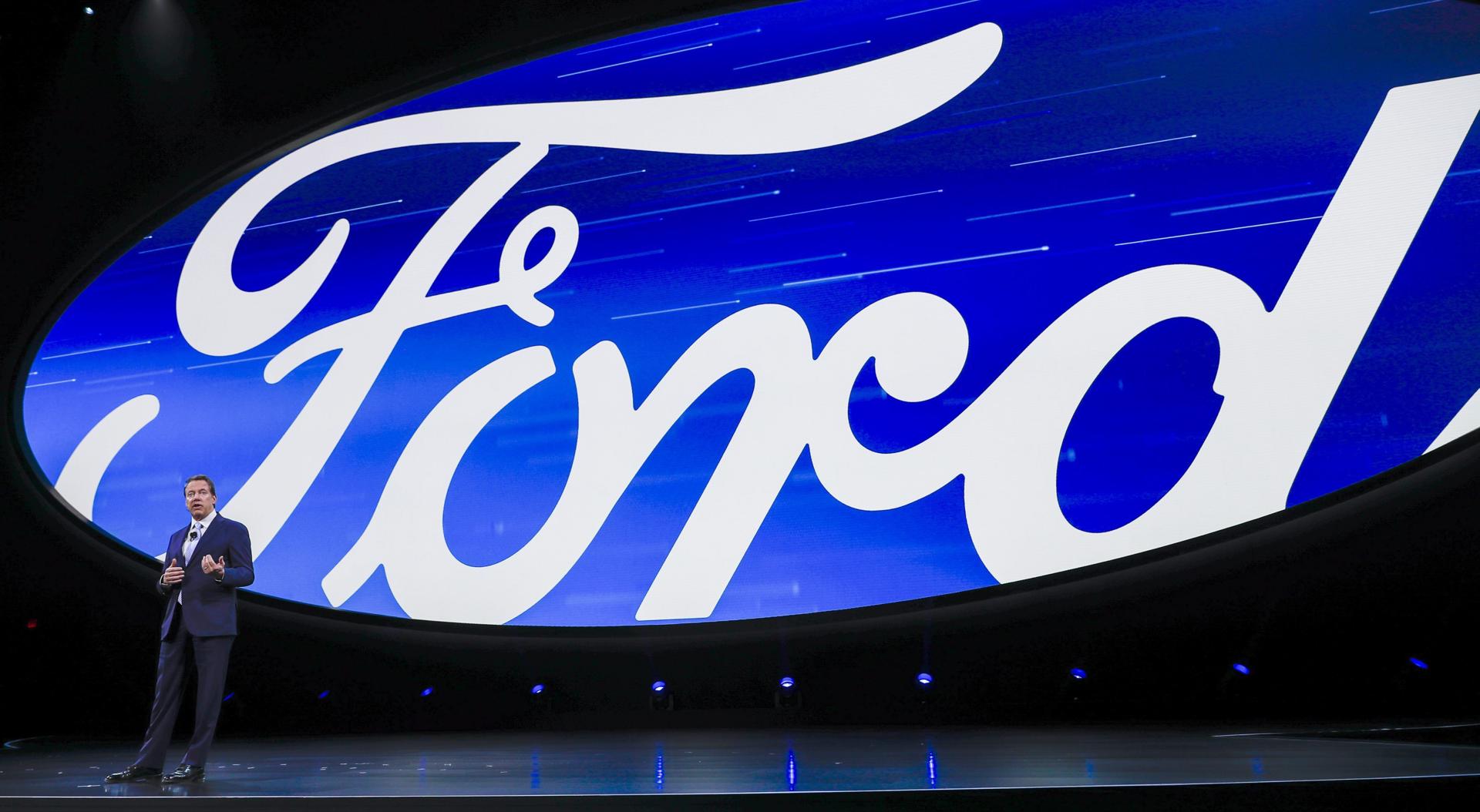 Bill Ford, executivo da Ford Motor Company,  durante apresentação dos novos modelos da empresa no North American International Auto Show (NAIAS) realizado em Detroit, Michigan, Estados Unidos, em 8 de janeiro de 2017.
