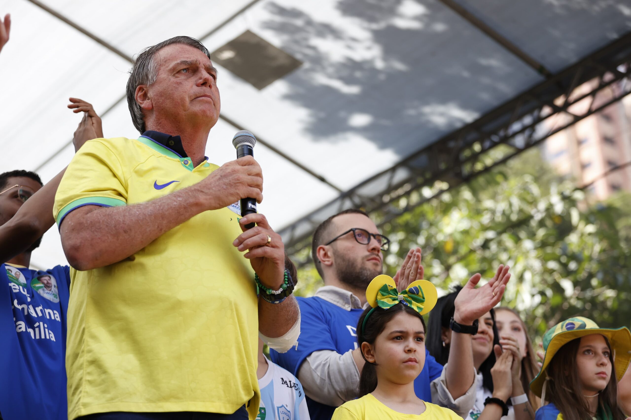 Ex-presidente Jair Bolsonaro (PL) voltou a pedir que os eleitores “votem com a razão, não com o coração” para escolherem representantes da direita nas eleições 2024.