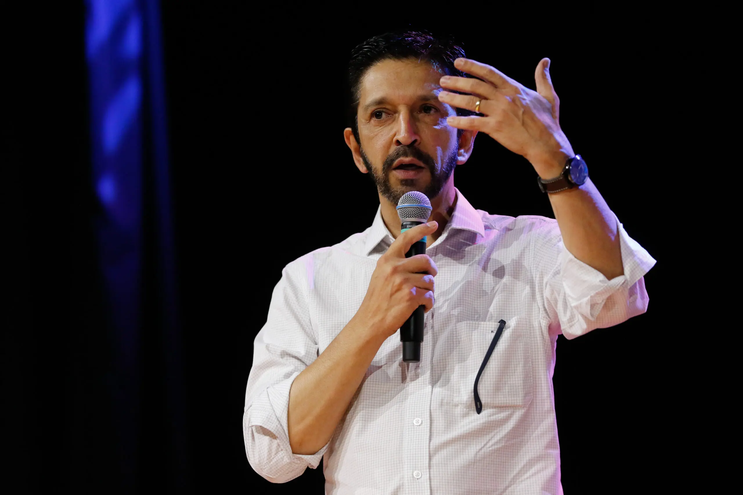 O atual prefeito de São Paulo, Ricardo Nunes é candidato à reeleição.