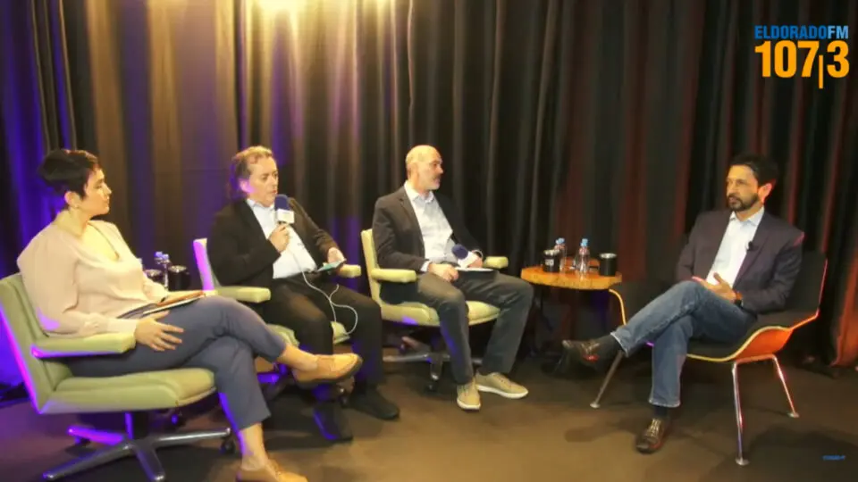 Ricardo Nunes (MDB) participou de uma sabatina promovida pela Rádio Eldorado.