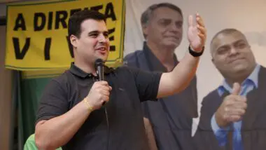 O candidato à prefeitura de BH Bruno Engler (PL)