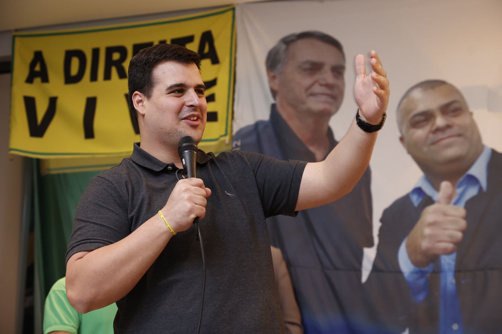 O candidato à prefeitura de Belo Horizonte Bruno Engler (PL)