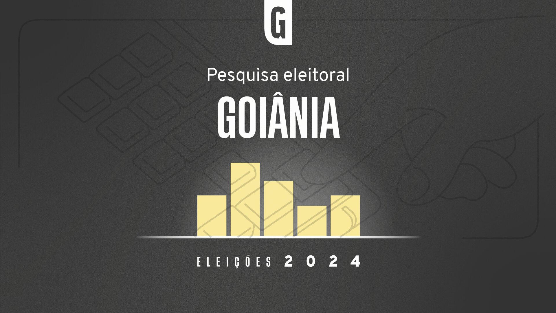 Quaest entrevistou 900 pessoas em Goiânia.