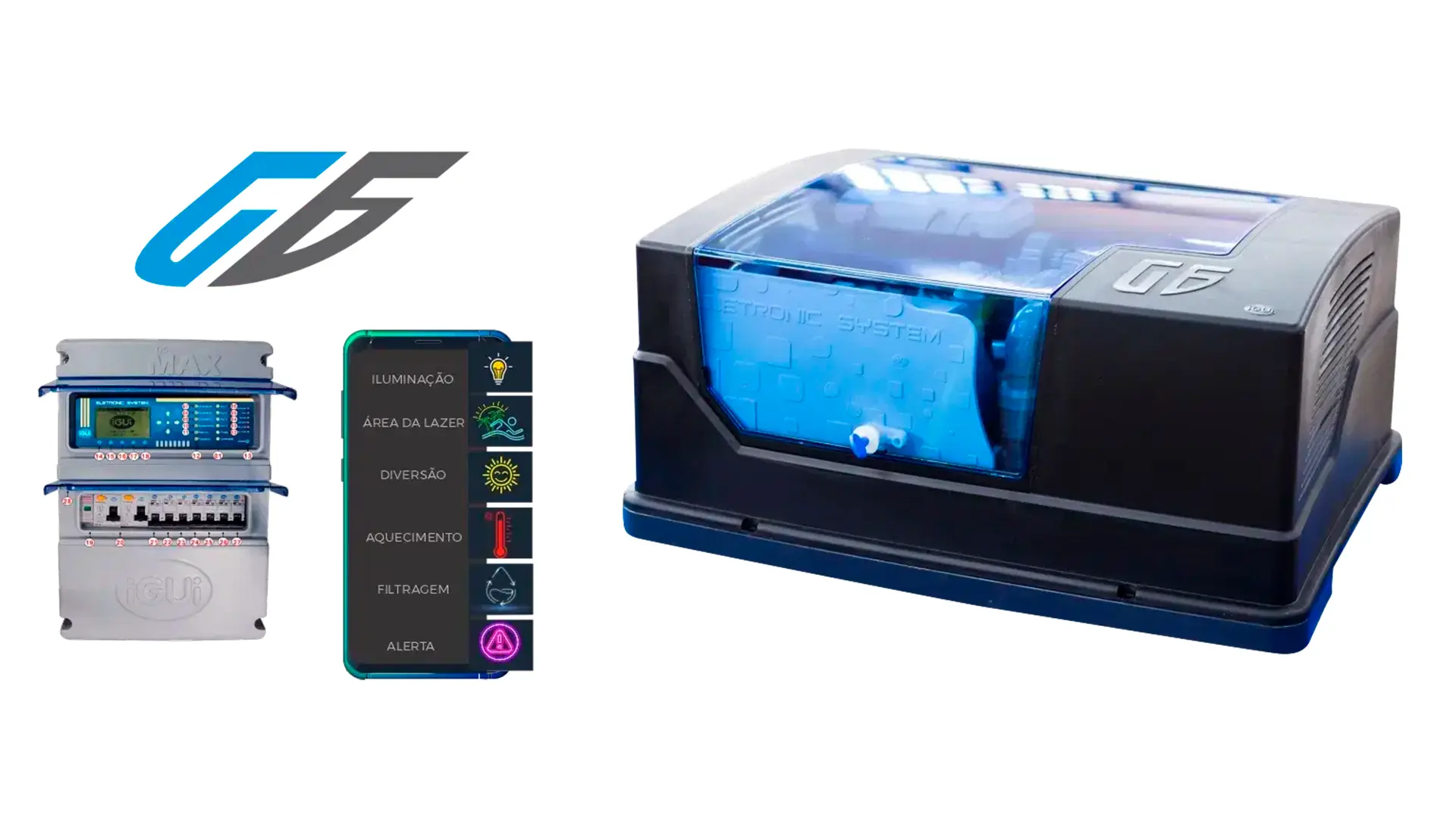 Água limpa e segurança garantida com o sistema de filtragem iGUi