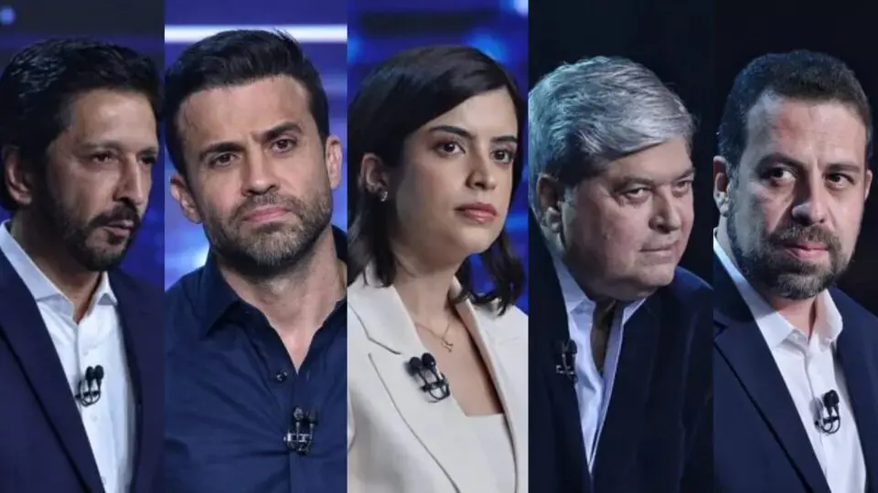 Datafolha desta quinta-feira mostra empate triplo entre Boulos, Marçal e Nunes; Tabata Amaral aparece empatada com Datena na margem de erro.